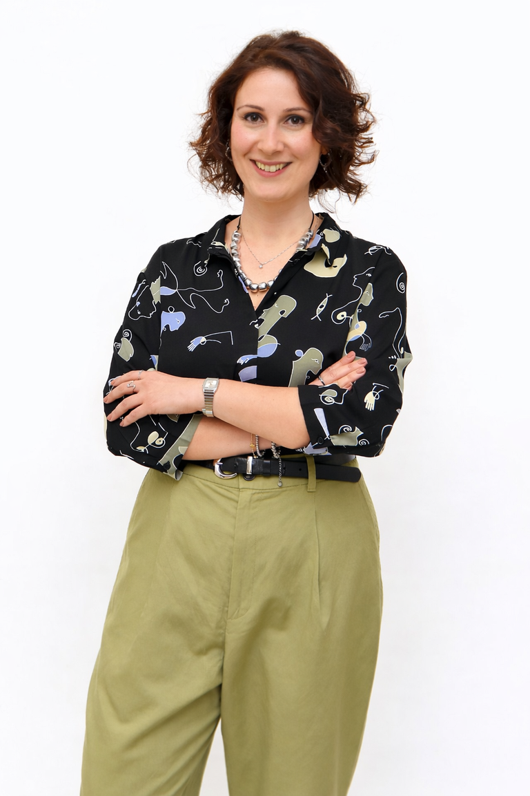 Dott.ssa Ilaria La Tegola durante una sessione di psicoterapia sistemico-familiare